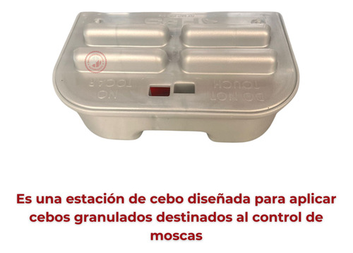 Paquete 4 Cebaderas Para Mosca Para Aplicar Cebo Mata Mosca