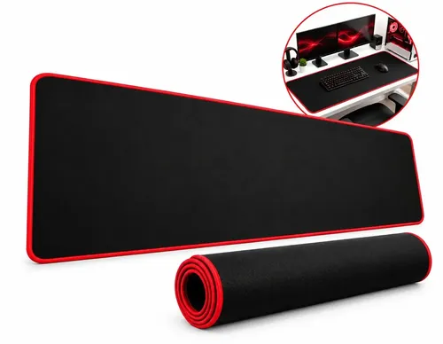 Mouse Pad Gamer Speed RHEAD 80x30 cm com Base Antiderrapante e Borda Costurada