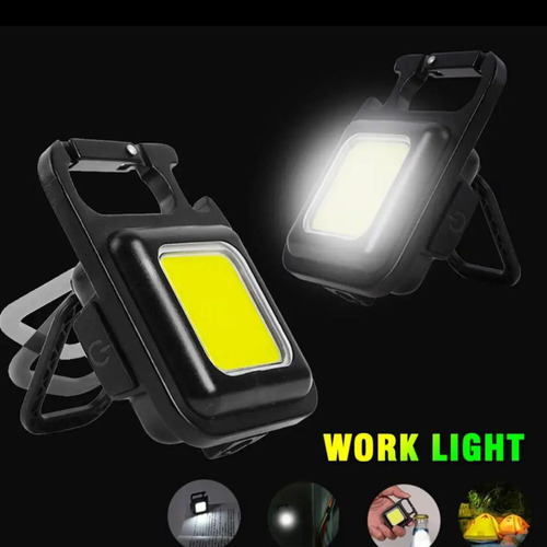 Lanterna Multifuncional Mini Glare Cob Chaveiro Pingente Luz