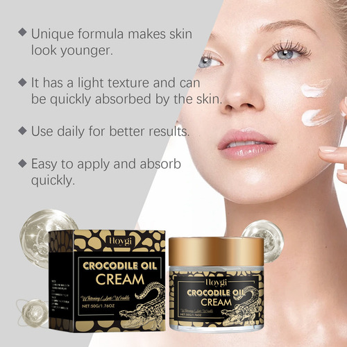 Mb Crema Hidratante Y Rejuvenecedora Con Aceite De Cocodrilo