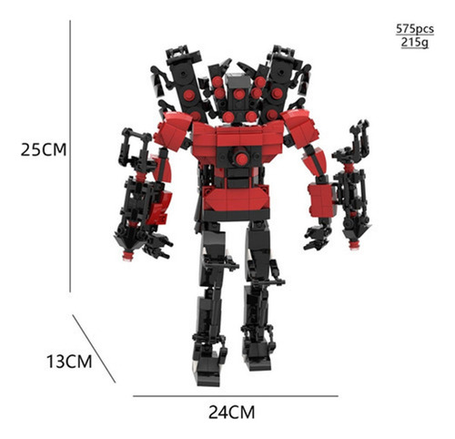 I A Altavoz Skibidi Toilet Para Hombre Building Blocks 202