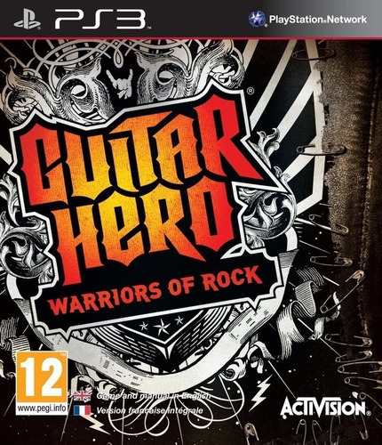 Guitar Hero Warriors Of Rock Fisico Ps3 Usado