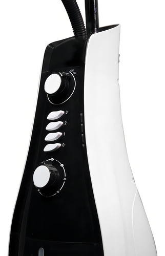 Ventilador De Pedestal Airon Mf-40 Cantidad De Aspas 3 Estructura Negro Aspas Blanco Diámetro 16 Frecuencia 85w Material De Las Aspas Plástico