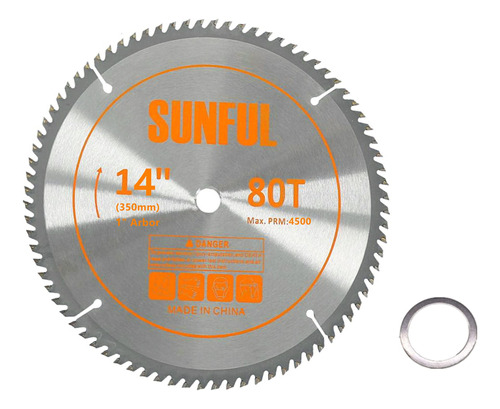 Hojas De Sierra De Inglete De 14 Pulgadas 80t Con Hoja De Si