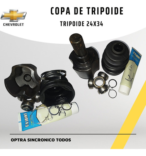 Copa De Tripoide De Chevrolet  Optra Sincrónico Todos 24x34