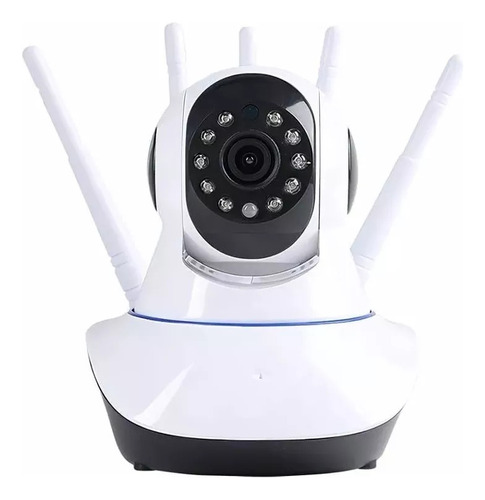 Camara Seguridad Inalambrica Ip Wifi 5 Antenas 360° Hd 