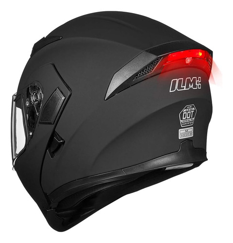 Casco De Moto Ilm, Con Doble Visera Y Ventilacion Aas