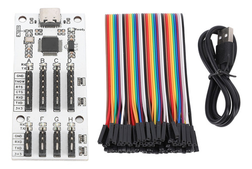 Módulo Adaptador Serial Tipo C Para Ttl Usb 8 Vias 3.3v Ch34