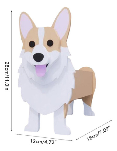 Maceta Con Forma De Perro Con Forma De Perro, Suculenta, Con