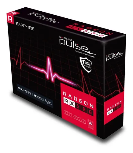 Sapphire pulse radeon rx 580 8gb gddr5 graphics best sale card