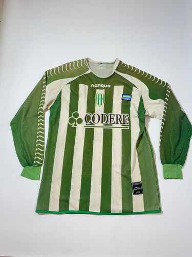 Camiseta Banfield Nanque Manga Larga Utileria #5 Quinteros (Usado)
