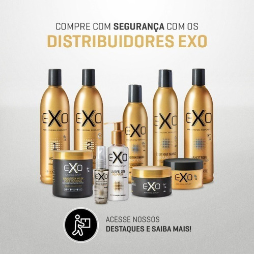 Exo Hair Progressiva Exoplastia Capilar 1000ml *só Passo 2*
