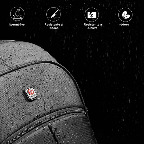 Imagem 3 de 5 de Kit 12 Mochila Impermeavel Varios Compartimentos