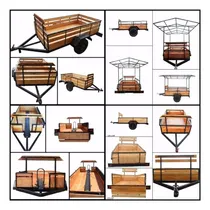 Comprar 14 Projetos Para Construir Carretinhas De Reboques.
