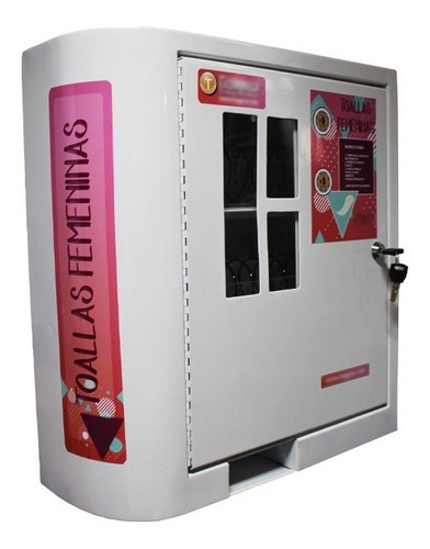 Máquina Vending De Toallas Femeninas Mini 2 Resortes Básica