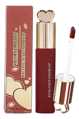 Esmalte De Labios En Forma De Espejo Con Brillo Al Agua Que