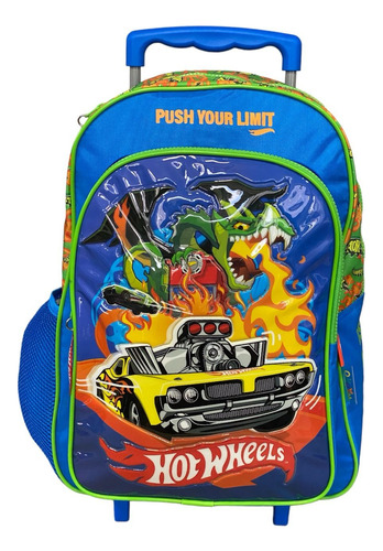 Mochila Carrito 16´ Hot Wheels Wabro