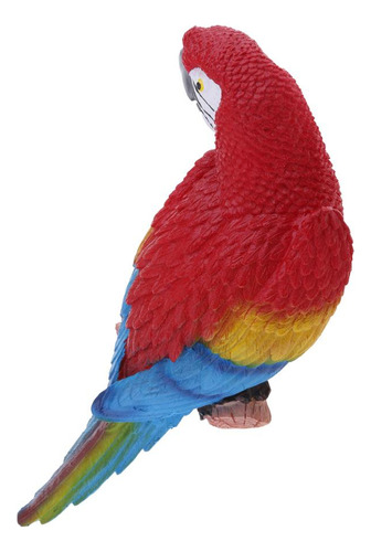 2x Adorno Colgante De Animal De Pájaro De Resina 38cm