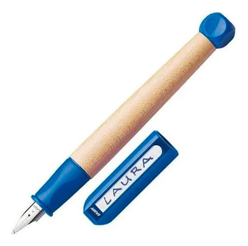 Lapicera Pluma Lamy Abc Madera Con Estuche