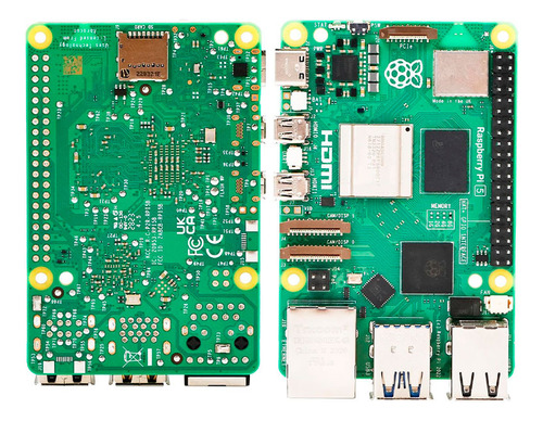 Placa Raspberry Pi 5 8gb 5v Micro Sd Y Nvme Ssd Usb 3