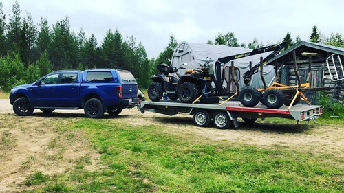 Imagen 7 de 14 de Trailer Temared Carplataform 4.00 X 2.15 Mts 2700 Kg C/freno