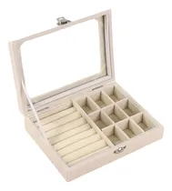 Comprar Organizador De Joyas Caja Beige Joyero Para Collares Y Anillos Joyero Organizador Qatarshop Caja Organizadora Para Joyas Organizador De Anillos Y Collares Joyero Portatil Caja Joyero Organizadora