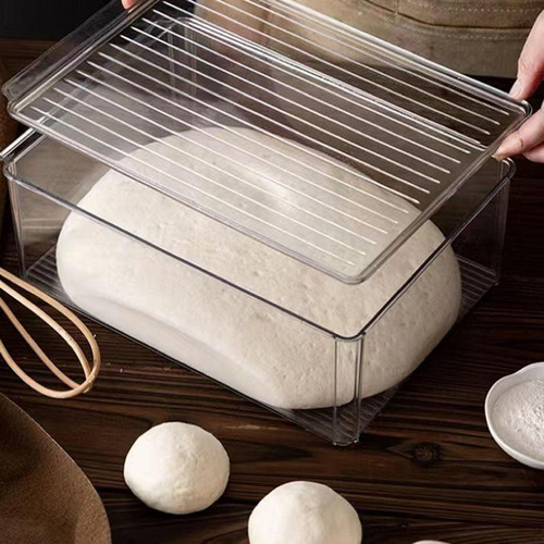 Caja De Fermentación De Masa De Pan Recipiente Para Masa Par