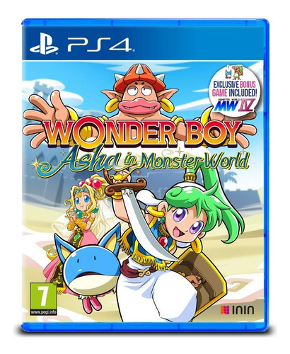 Wonder Boy Asha In Monster World Fisico Sellado Ps4