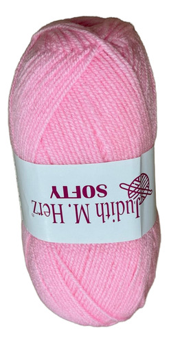 Lana Judith Ovillos X 100 Grs C/u Modelo Softy Lana Fina Rosa Bb 73027