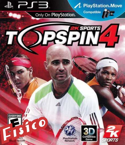 Top Spin 4 Juego Ps3 Original Competo Fisico