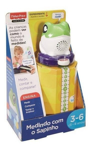 Fisher Price Think & Learn Medindo Com O Sapinho Mattel