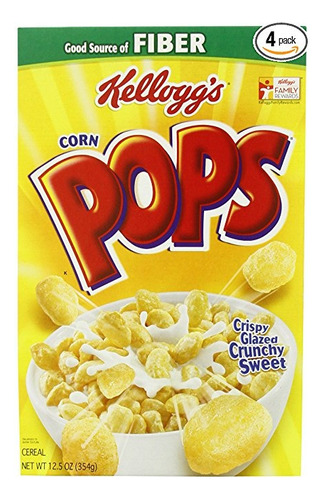 Corn Pops De Cereales, Paquetes De 12,5 Onzas (paquete De 4)