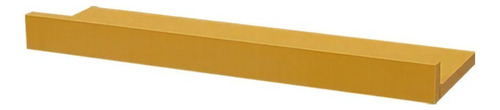 Prateleira Porta Quadros 100 X 10cm Amarela Sup. Invisível Cor Amarelo