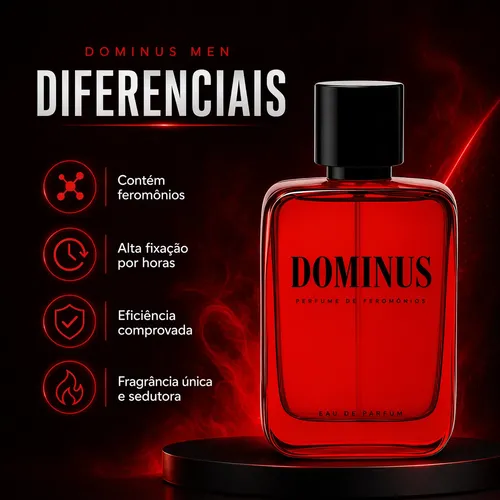Perfume De Feromônios Dominus Men | Frete grátis