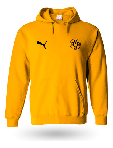 Suéter Borussia Dormund Puma Hoodie Sweater Buzo