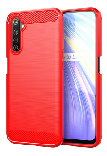 Funda Carbono Para Realme 6