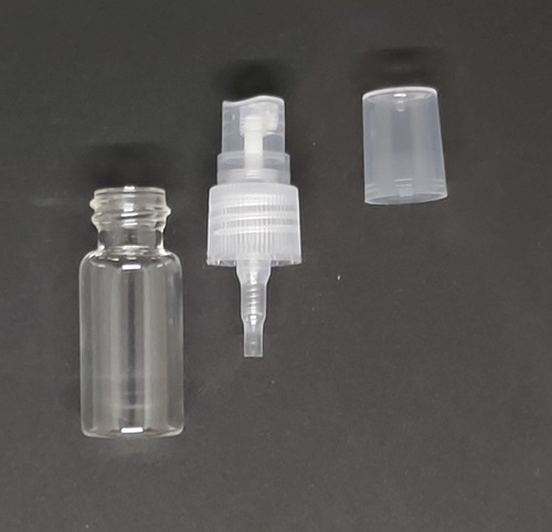 Frasco Decant Muestra Perfume Plumin 10ml Vidrio Spray X10