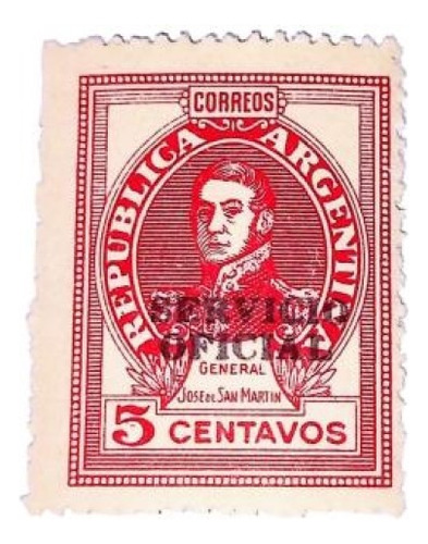 Estampilla Alemania 3 Reich Aguila Nazi. 5 Pf. (Usado)