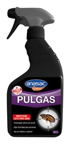 Insecticida Para Pulgas Anasac 500ml