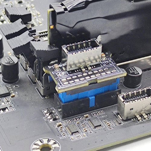 Compatible Placa Base Usb 3.0 19pin A 3.1 Conector Tipo C