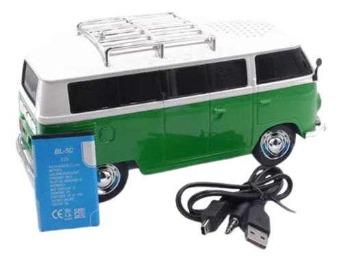 Retro Combi Parlante Bluetooth Con Radio Mx41 Color Bordó