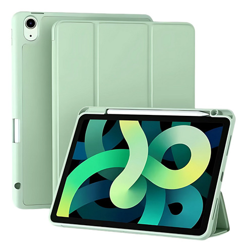 Capa Case Para iPad 11ª Geração A16 2025 A3354 A3355 A3356 Cor Verde Água