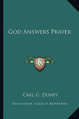 Libro God Answers Prayer - Doney, Carl G.