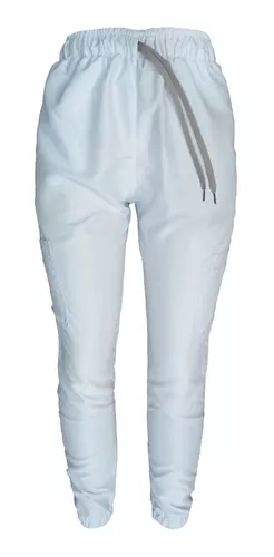 Pantalón Jogger Quirúrgico Blanco