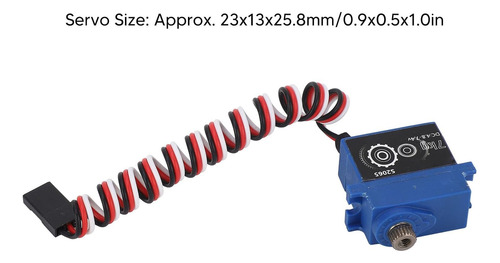 Kit De Servomotor Digital Rc De 7 Kg Con Brazo De Soporte De
