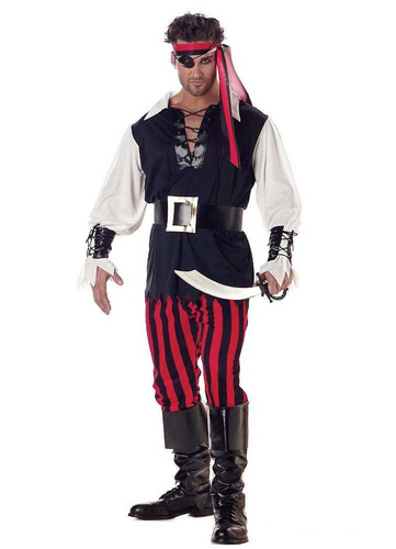 Disfraz De Pirata Cutthroat Para Adulto Talla M Halloween
