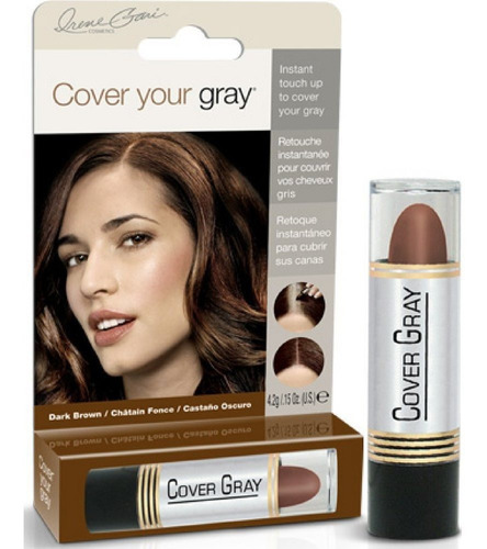 Funda Tu Grey Para Mujer Touch Up Stick, Color Cafe Oscuro,