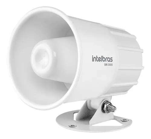 Sirena Para Interior, Un Tono 20w, Sonido 115 Db, Intelbras