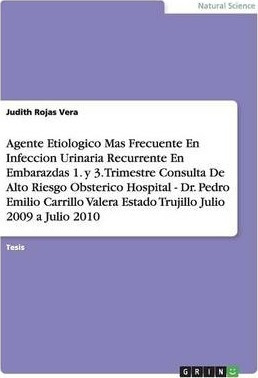 Libro Agente Etiologico Mas Frecuente En Infeccion Urinar...