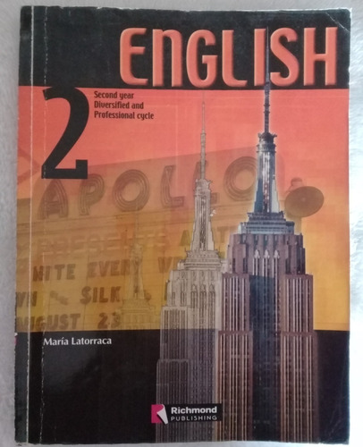 Libro English 2do Año Educación Media Diversificada